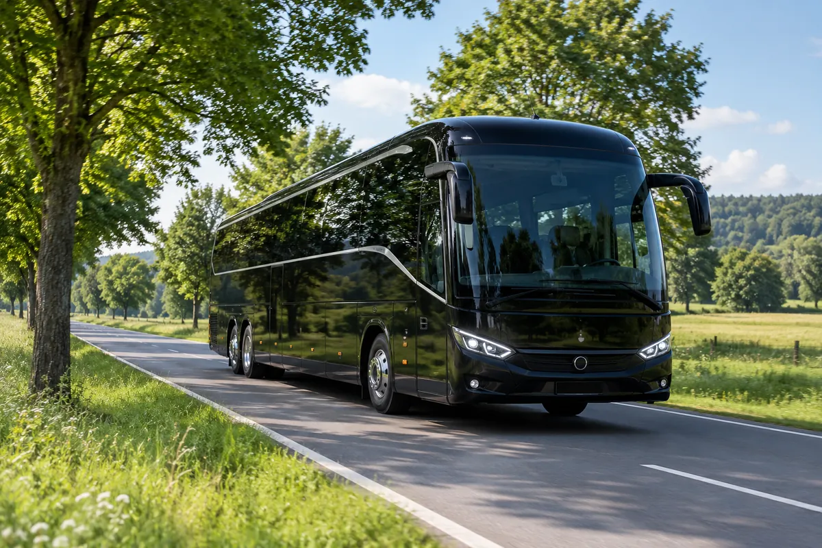 Reisebus unterwegs